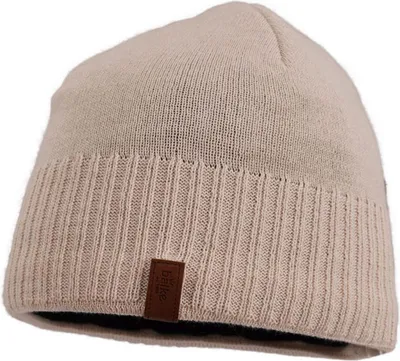 Balke Unisex Strickmütze Vollfleecefutter in beige