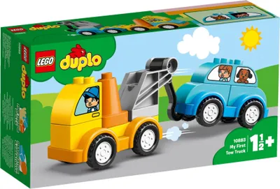 Produktbild von LEGO 10883 DUPLO - Mein erster Abschleppwagen, Bauset mit Spielzeugauto für Jungen und Mädchen im Alter von 1,5 Jahren