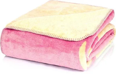 Productafbeelding van Unyqoos® Extra zachte, grote knuffeldekens, oudroze met rendiermotief – heerlijk zacht en groot genoeg voor twee personen