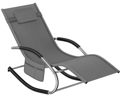Produktbild von tectake® Gartenliege Taya, ergonomisch, Schwingfunktion