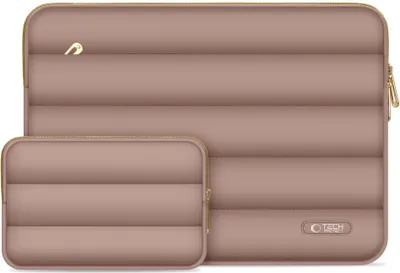 Produktbild von Tech-Protect Puffy Laptop 13-14 Walnuss