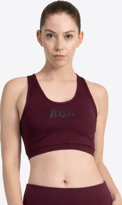 Produktbild von Frauen Sport-BH KEMBLEY Oxblood/Black M BENLEE