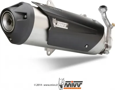 Produktbild von Auspuffanlage Mivv Komplettanlage 1x1 Edelstahl Urban für Honda SH i 300 ccm