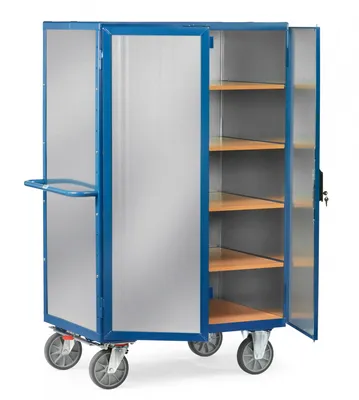 Produktbild von fetra 5492, Stahl, Regalwagen, Blau, Stahl, 750 kg, 4 Rad/Räder, 20 cm