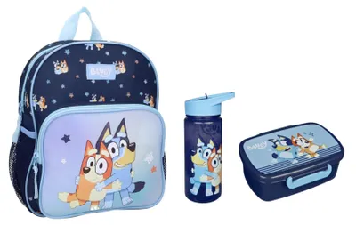 Produktbild von Bluey Schulset; Rucksack und Lunchbox