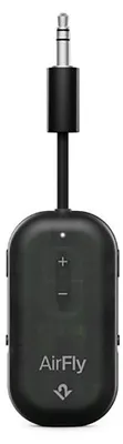 Produktbild von Twelve south, Bluetooth Audio-Adapter mit 3.5mm Klinkenbuchse Modell AirFly Pro 2, Schwarz transparent