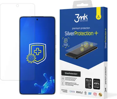 Produktbild von 3mk Display Antimikrobielle Schutzfolie SilverProtection+ für Xiaomi 14T / 14T Pro 0,21mm  Self-Heal