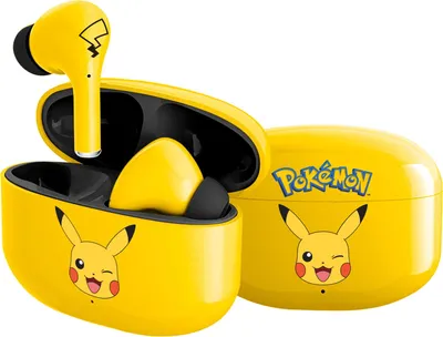 Image de OTL Technologies TWS Pikachu Jaune Écouteurs sans fil Bluetooth 5.1 avec étui