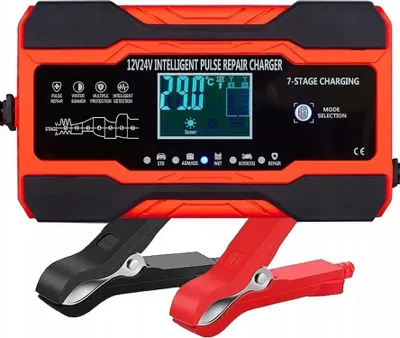 Produktbild von Extralink Automatisches Batterieladegerät 12/24V 10A
