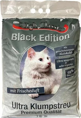 Produktbild von Classic Cat Katzenstreu High Black Edition 12 Liter