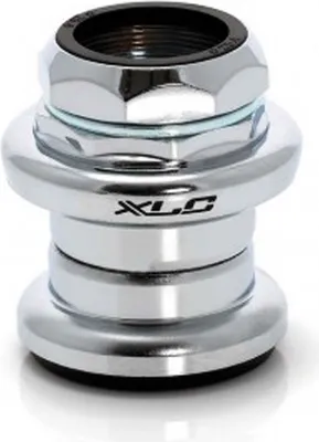 Produktbild von Zestaw słuchawkowy XLC HS-S02 1 1/8", stożek 30,0 mm, chromowany
