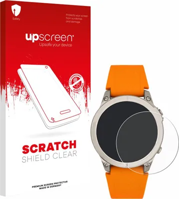Produktbild von upscreen Schutzfolie für Watchmark GPS WATCH Displayschutz Displayschutzfolie Folie Klar Transparent