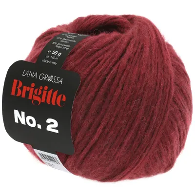 Produktbild von Lana Grossa Brigitte No.2 033 Bordeaux 50g