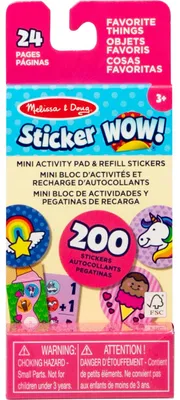 Produktbild von Spin Master Melissa & Doug - Sticker WOW! Nachfüllset Lieblingssachen