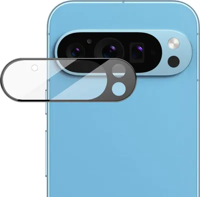 Produktbild von Für Google Pixel 9 Pro XL Premium Kamera Linsen Komplett Schutz Glas Schwarz
