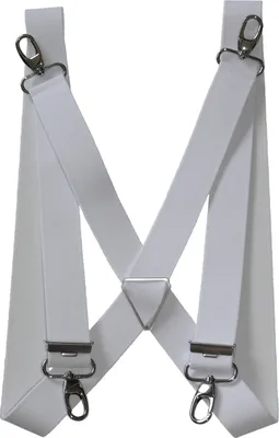 Produktbild von Hosenträger mit Karabinerhaken und Metallkreuz