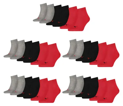 Produktbild von 15 Paar PUMA Uni Quarter Socken