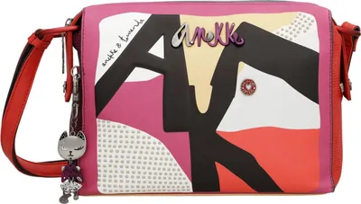 Produktbild von Anekke Umhängetasche Schultertasche Hollywood Fashion Rectangular Crossbody Bag Multicolor mehrfarbig