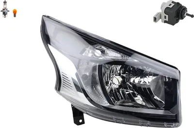 Obrázok produktu pre Johns, svetlomet vhodný pre Renault Trafic 05/14- pravá žiarovka so servomotorom