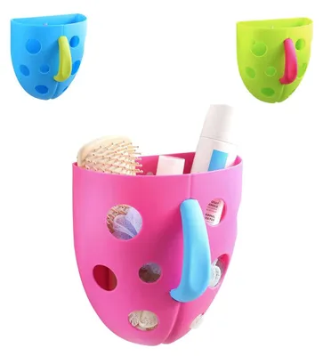 Produktbild von Chipolino Badezubehör-Organizer, Aufbewahrungsbox für Badezubehör oder Spielzeug pink
