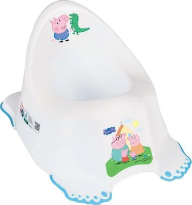 Produktbild von Tega Baby Peppa Pig rutschfestes Töpfchen weiß-n