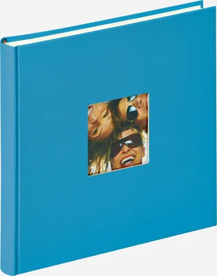 Produktbild von Walther, FA-205-U,Designalbum Fun, oceanblau, 26X25 cm
