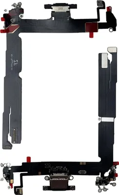 Produktbild von Für Apple iPhone 16 Plus Ladeanschluss Dock Connector Reparatur Ersatzteil Schwarz