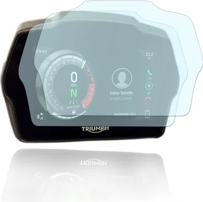 Produktbild von Tachoschutzfolie Displayschutzfolie passend für Triumph Speed Triple 1200 RS 2021+ 1x Ultra Clear / 1x Anti Glare