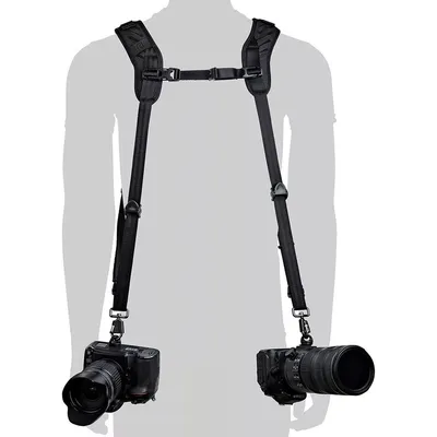 Produktbild von Blackrapid Blackline II Double Camera Harness, Doppelkameragurt