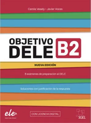 Produktbild von Objetivo DELE B2 - Nueva edición 2024