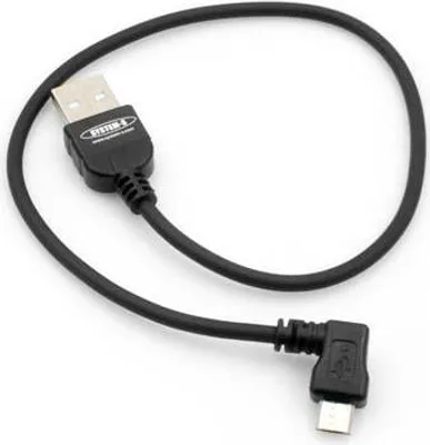 Produktbild von System-S Micro USB Kabel Datenkabel Ladekabel Winkelstecker 30 cm