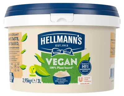 Zdjęcie produktu dla Wegańska alternatywa majonezu Hellmann's wiaderko 3 litry