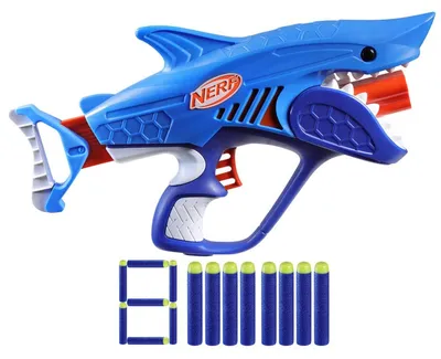 Obrázok produktu pre Nerf Junior Wild Sharkfire, hračkárska zbrań, 6 rok / roky, 99 rok / roky