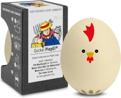 Immagine prodotto di Brainstream PiepEi uovo gallo cuocitore di uova colazione uovo cuoco uovo timer uovo