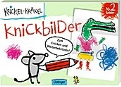 Produktbild von Krickel-Krakel Knickbilder-Block