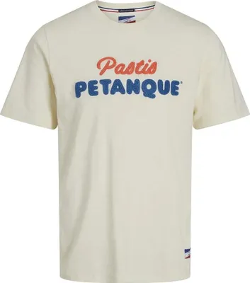Produktbild von Jack & Jones Guillaume Kurzarm-t-shirt Beige M Herren Beige M