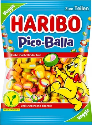 Produktbild von Pico-Balla-Gelee-Bohnen 85g - Haribo