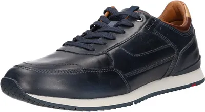 A single men's shoe on a white background.