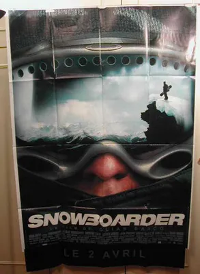Zdjęcie produktu dla Plakat snowboardowy - 120x117 cm