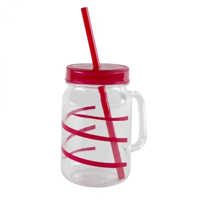 Produktbild von Trinkbecher mit Schraubdeckel, Twist red, Becher für Kinder, rot, Picknick, Outdoor, to go