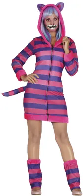 Produktbild von Guirca Gestreiftes Katzenfrauenkostüm XL XL
