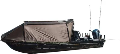Produktbild von Black Cat Special Boat Cave II 335x220x105cm - Bootszelt