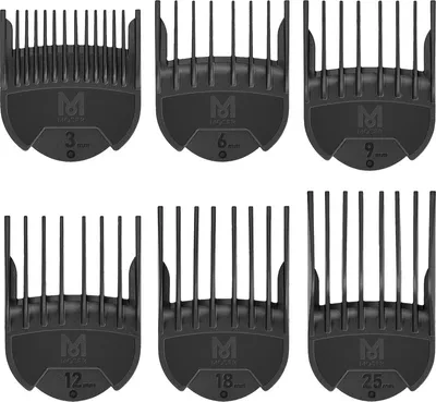 Produktbild von Wahl WAHL 1802-7200 Attachment comb set 6pcs (3/6/9/12/18/25 mm) | WAHL