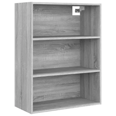 Obrázok produktu pre Závesná nástenná skrinka sivá 69,5x32,5x90 cm