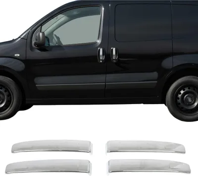 Image de Couverture de poignée de porte pour Fiat Ducato 2006-2025 ABS chromé 4Pcs