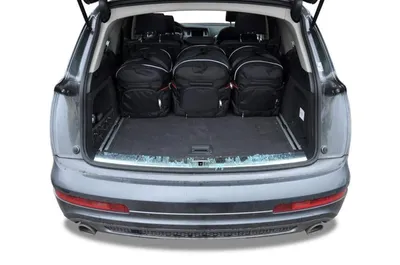 Produktbild von Audi Q7 2005-2015 Kofferraumtaschen Set 5 Stk