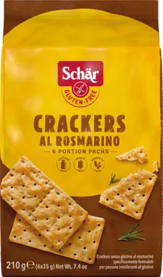 Produktbild von Schär Crackers al rosmarino - 210g