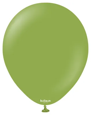 Zdjęcie produktu dla Balony lateksowe Matcha Kalisan, zielony, 45 cm, 25 szt.