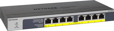 Obrázek produktu pro Netgear Gs108Lp-100Eus Gigabit Switch