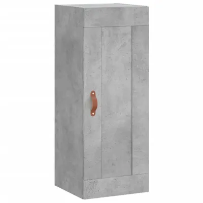 Immagine prodotto di Mobile a Parete Grigio Cemento 34,5x34x90 cm Legno Multistrato
